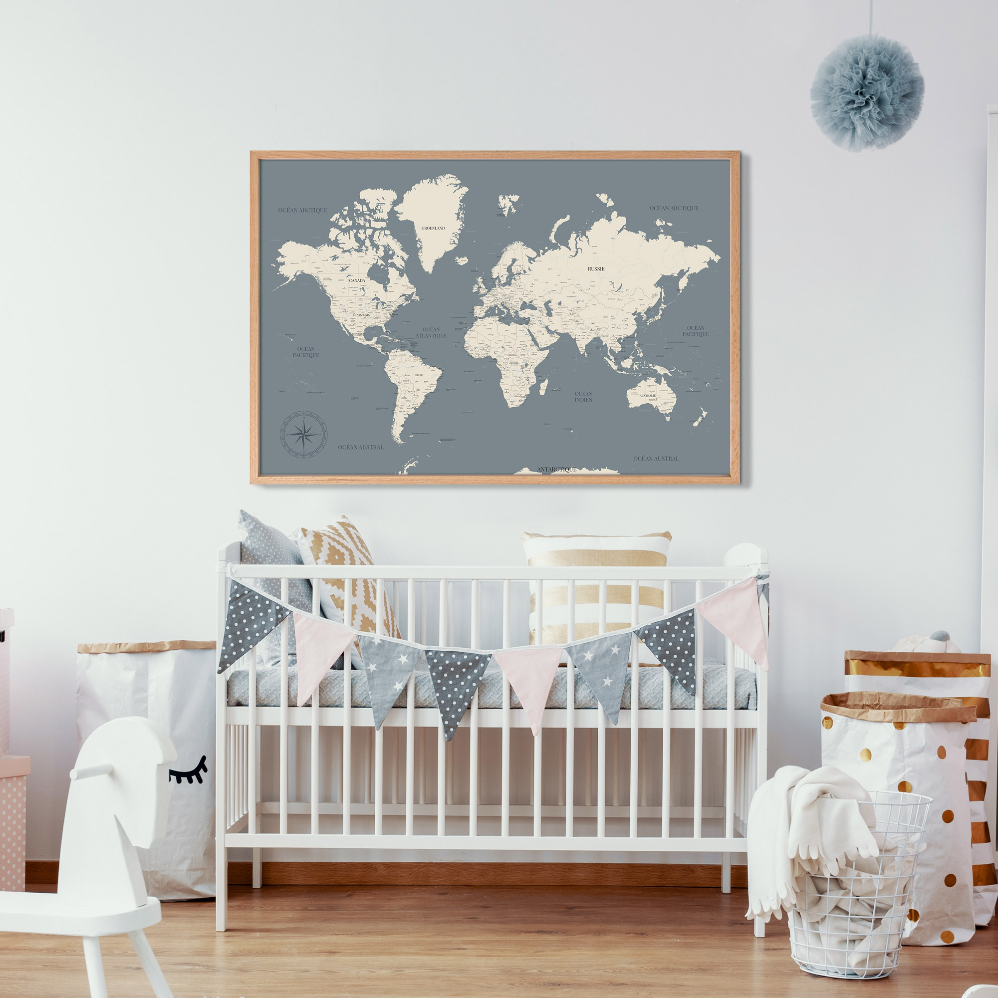 Affiche bébé beige – Déco Chambre Bébé