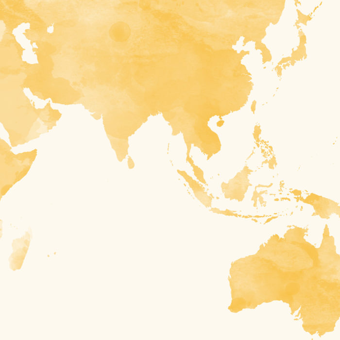 Carte du monde minimaliste