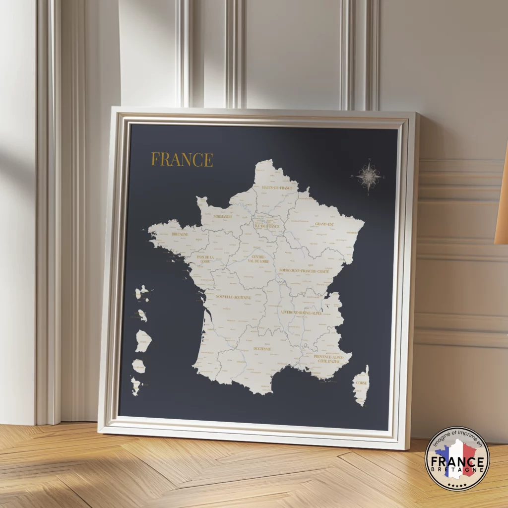 Carte de France des régions