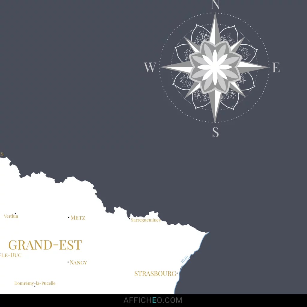 Carte de France des régions