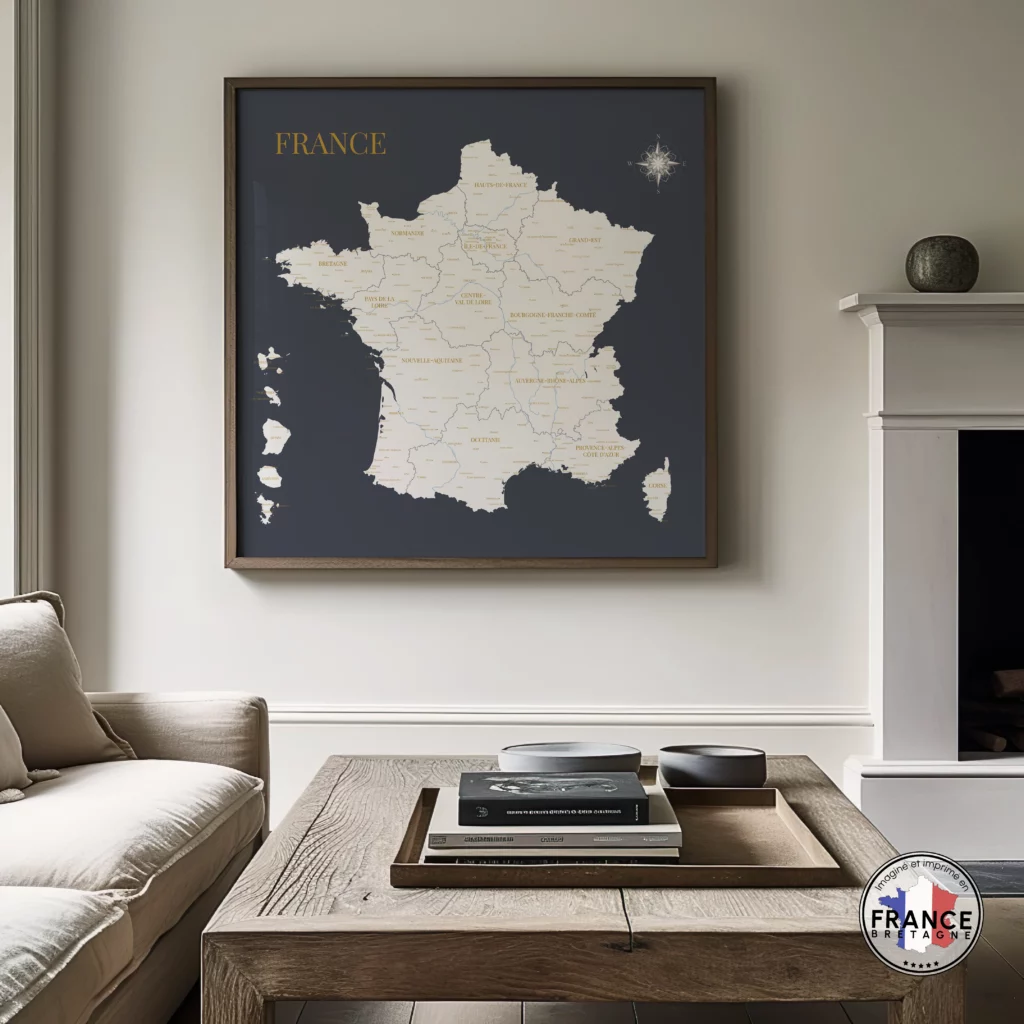 Carte de France des régions