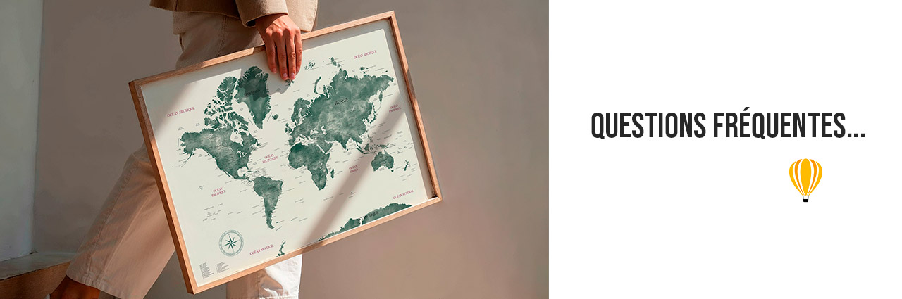 FAQ pour la boutique Affichéo